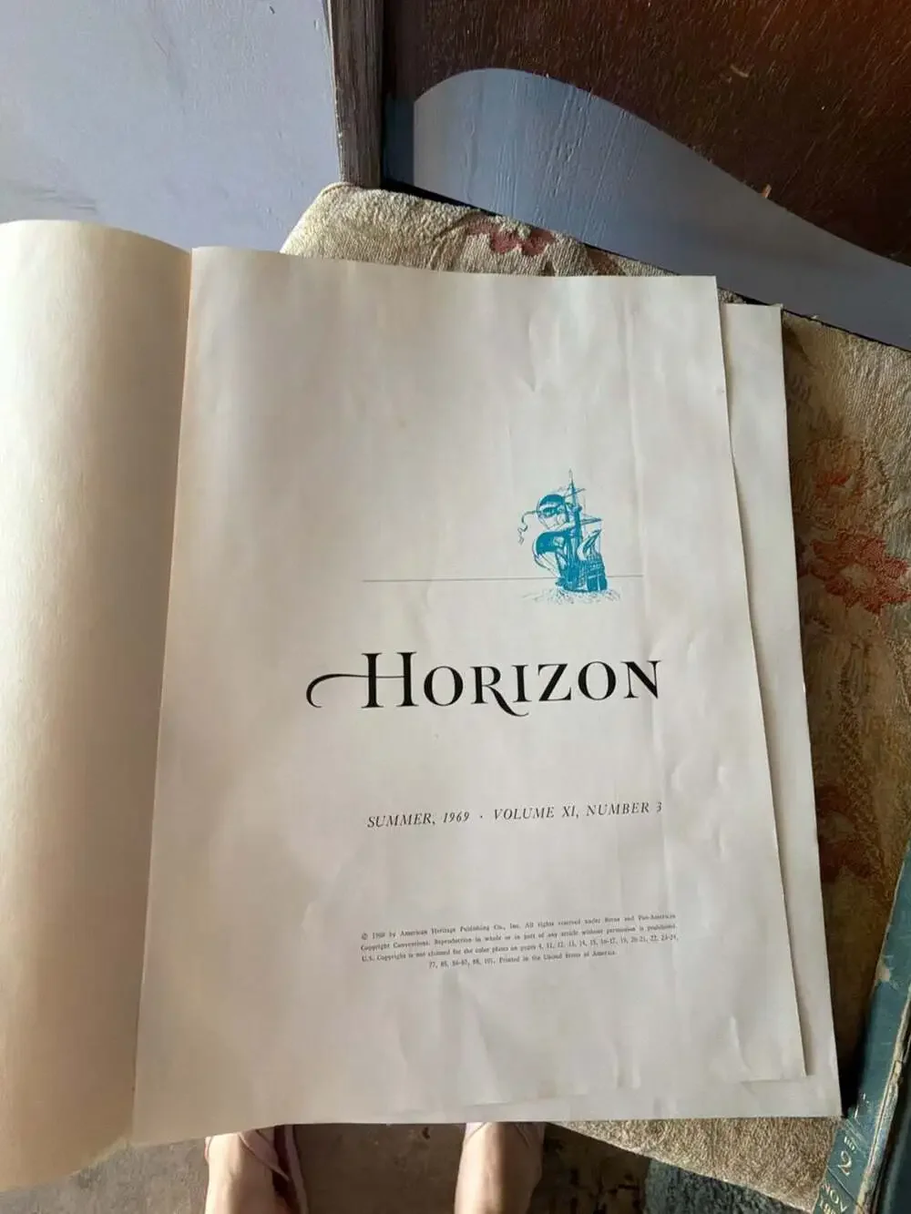 Horizon Magazine: Summer 1969, Volume XI, Number 3 Hardcover